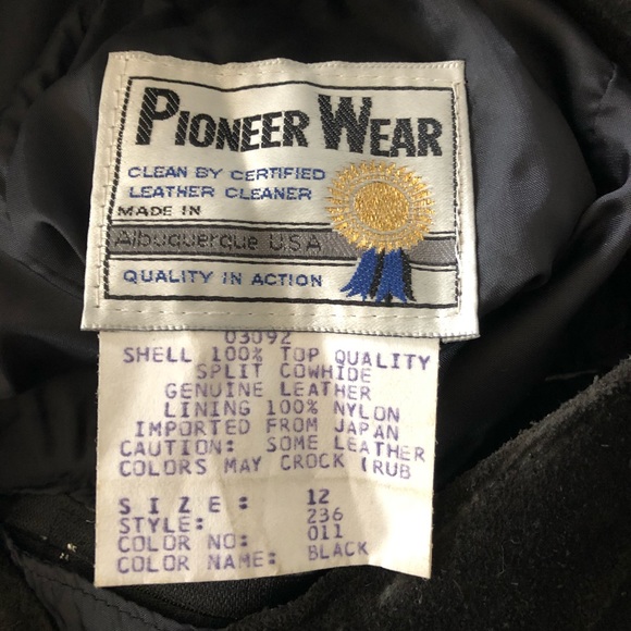 Pioneer Wear Suede Skirt - Picture 4 of 4